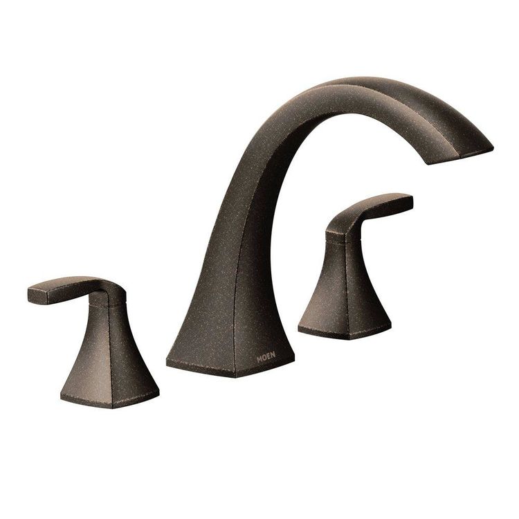 Moen T693ORB Moen T693ORB Voss Oil-Rubbed Bronze Series Roman Tub Faucet