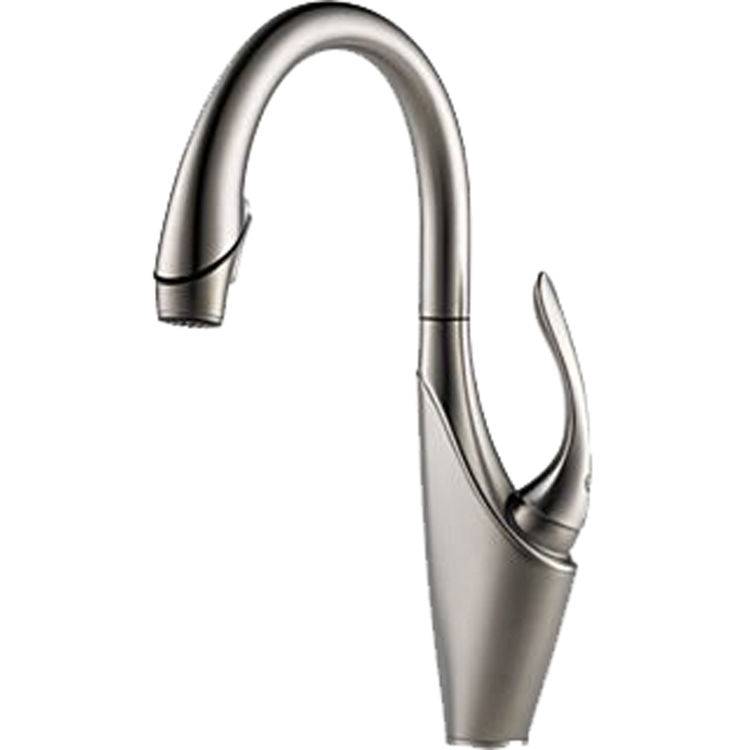 Brizo 63055LF-SS BRIZO 63055LF-SS Vuelo 1H Pulldown Kitchen Faucet Stainless Steel