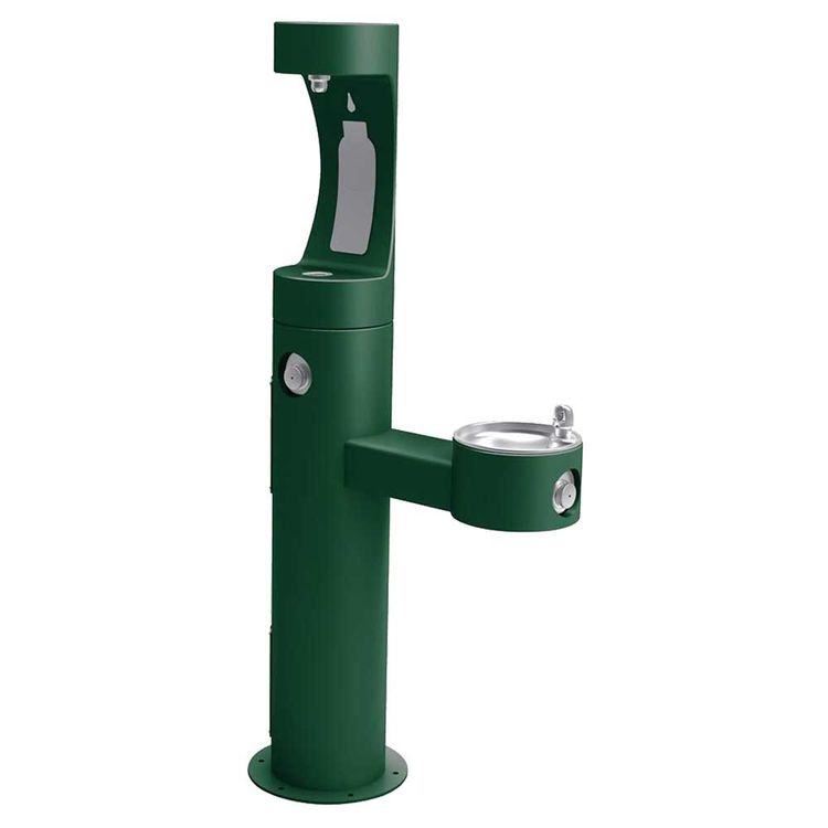 Elkay LK4420BF1UEVG Elkay LK4420BF1U Outdoor EZH2O Bi-Level Bottle Filling Station