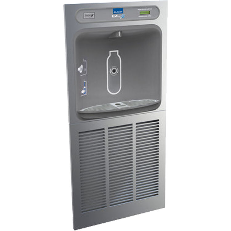 Elkay EZWSM8K Elkay EZWSM8K ezH2O In-Wall Bottle Filling Station - 8 GPH, Non-Filtered, Stainless