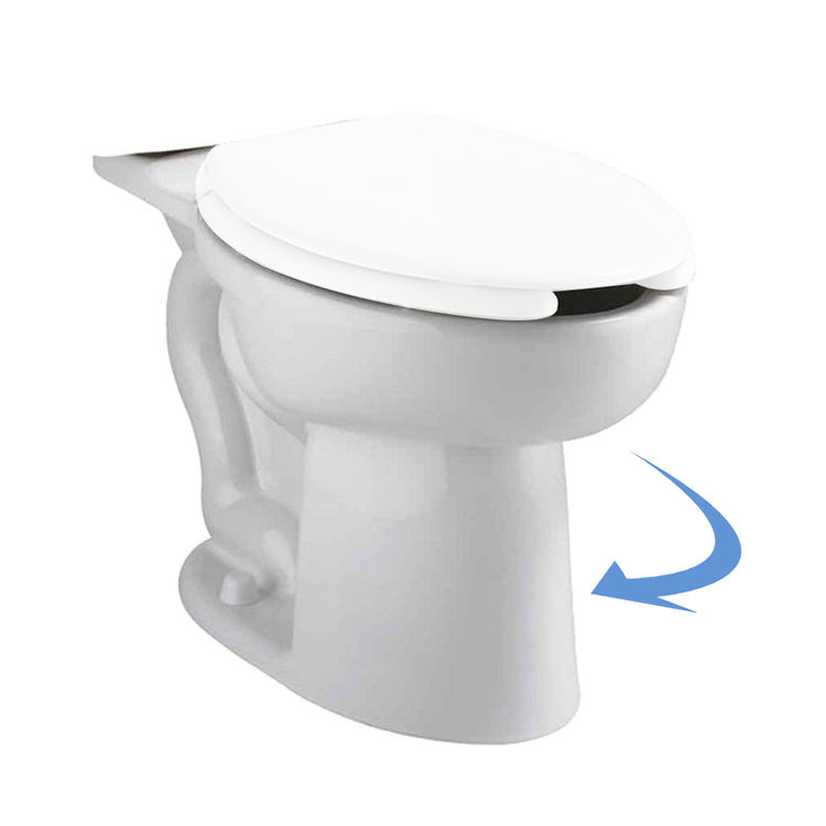 American Standard 3481.001.020 American Standard 3481.001.020 Cadet Elongated Toilet Bowl, White
