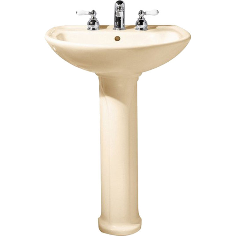 American Standard 0236 811 021 Bone Pedestal Sink