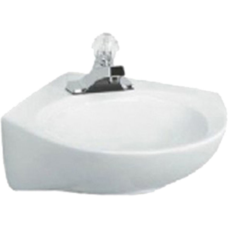 American Standard 0611.400.020 Cornice Pedestal Lavatory, White