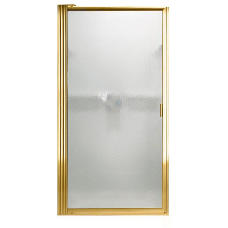 American Standard AM00.802436.094 Prestige Framed Pivot Shower Door, Gold