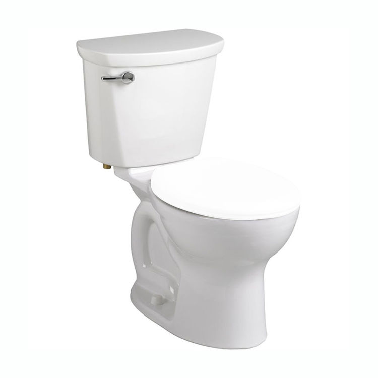 American Standard 215DA.004.020 American Standard 215DA.004 White Cadet Round Two Piece Toilet