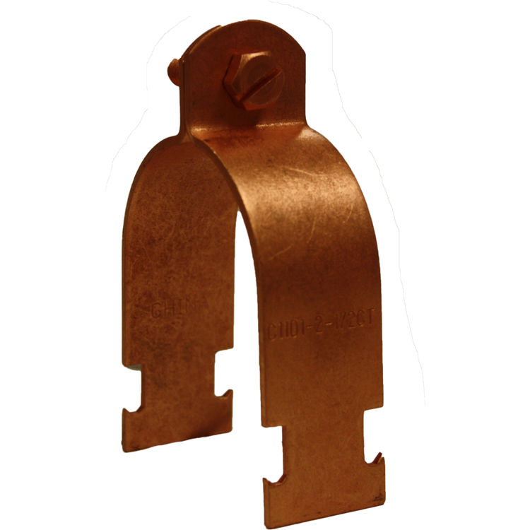 2 1/2 Unistrut Copper Tubing Clamp PlumbersStock