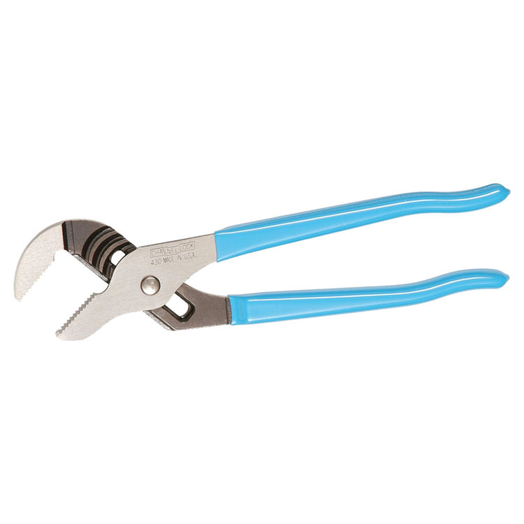 Channellock 430 2-Inch Jaw Capacity 10-Inch Straight Tongue and Groove Plier