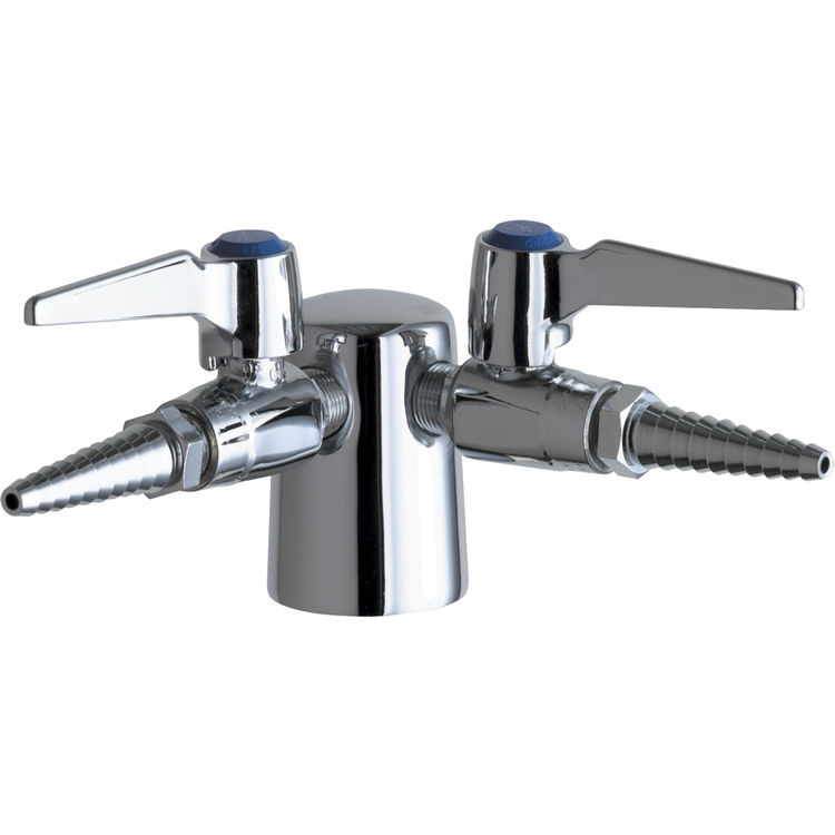Chicago Faucets 982909CAGCP Turret with Two Ball Valves (90degree)