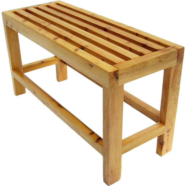 View 2 of Alfi AB4401 ALFI AB4401 26-Inch Wooden Bench