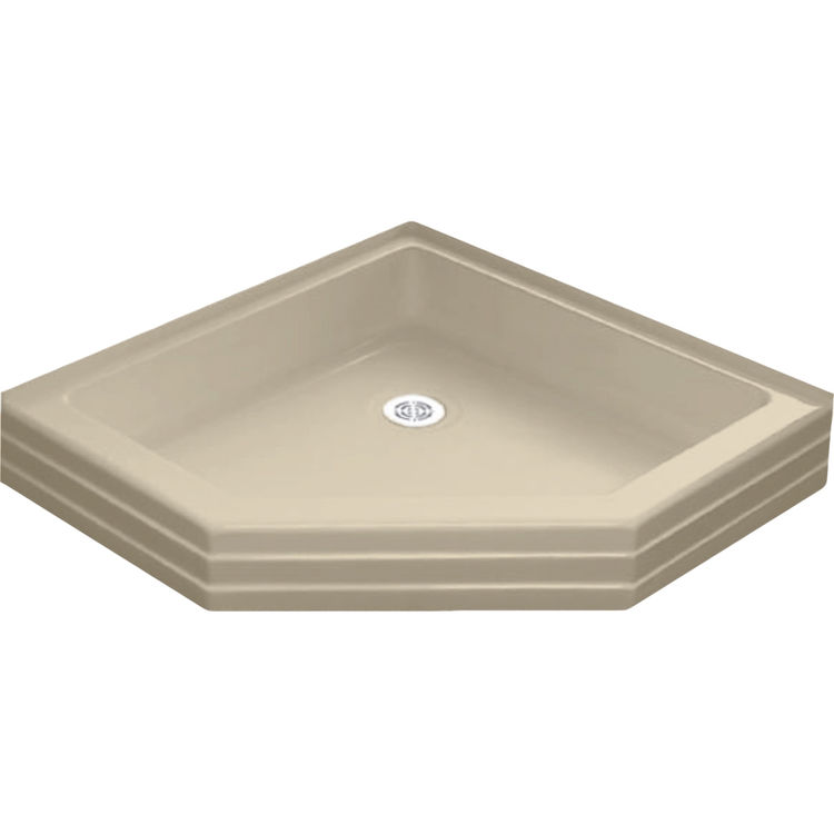 Mansfield 7509-BONE Mansfield 3636TTNA Shower Base Model 7509-BONE