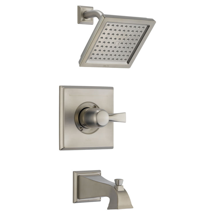 View 2 of Delta T14451-SS Delta T14451-SS Dryden Monitor 14 Series Tub and Shower Trim, Stainless Steel