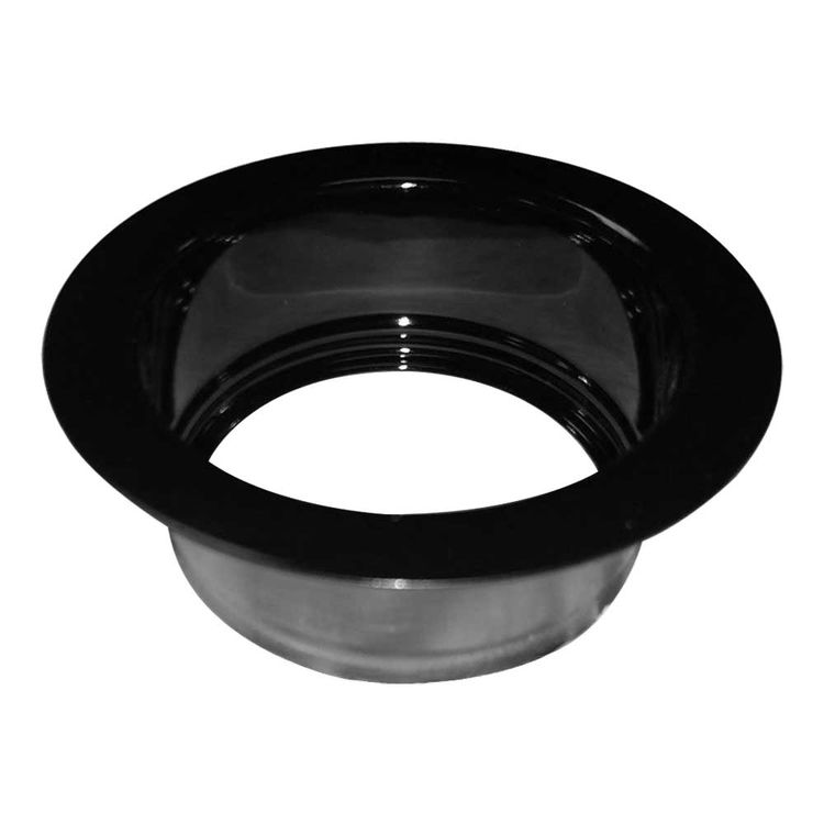Brasstech 112/54 Gloss Black Garbage Disposer Flange PlumbersStock