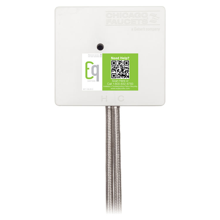 Chicago Faucet EQ-53KJKABNF Chicago Faucets EQ-53KJKABNF EQ Ac Hardwire EQ Control Box Assembly with Mixing Valve.