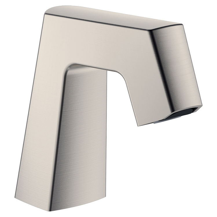 Chicago Faucet EQ-B11A-KJKABBN Chicago Faucets EQ-B11A-KJKABBN EQ BRUSHED NICKEL 243.145.AB.1 0.5 GPM (1.9 L/min) Non-Aerating Spray Cache Outlet EQ Angular Electronic Integral Spout Assembly