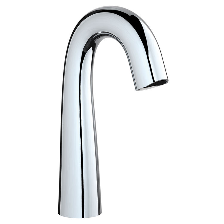 Chicago Faucet EQ-C11A-KJKABCP Chicago Faucets EQ-C11A-KJKABCP EQ Chrome 243.145.AB.1 0.5 GPM (1.9 L/min) Non-Aerating Spray Cache Outlet EQ High Arc Electronic Integral Spout Assembly