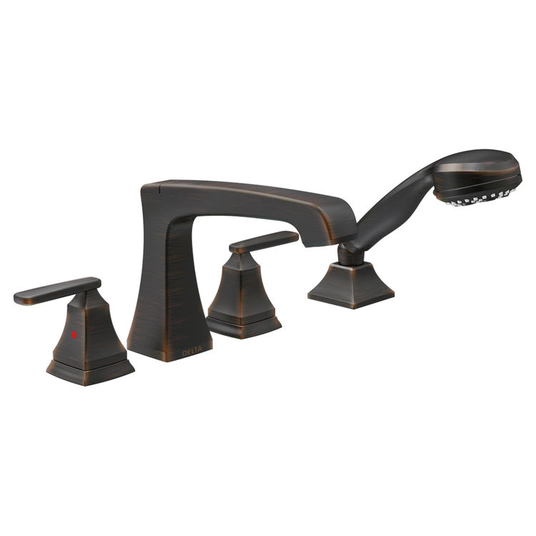 Delta T4764-RB Delta T4764-RB Venetian Bronze Ashlyn Roman Tub Trim