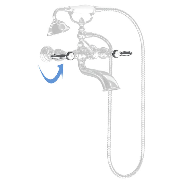 Moen 262001 Moen 262001 Chrome Handle Kit