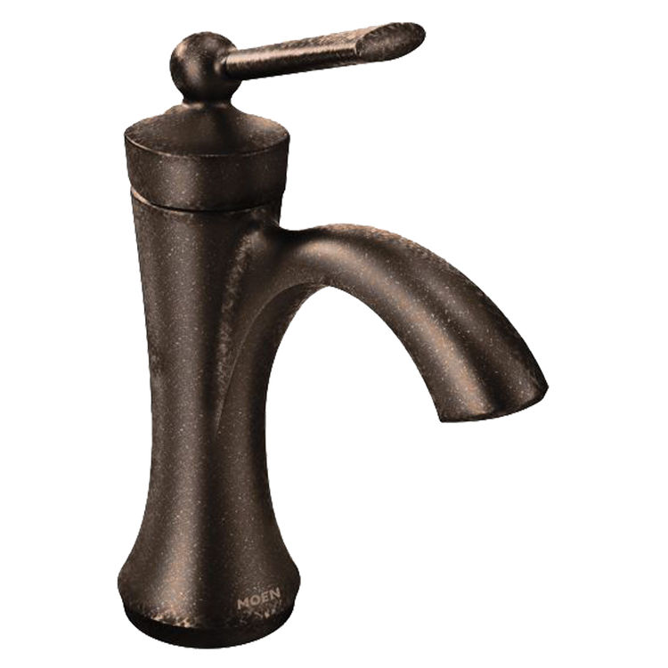 Moen 4500ORB Moen 4500ORB Wynford Oil Rubbed Bronze Single Handle Lavatory Faucet