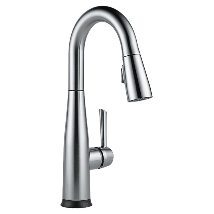 Delta 9913T-DST Delta 9913T-DST Chrome Single Handle Pulldown Bar Faucet