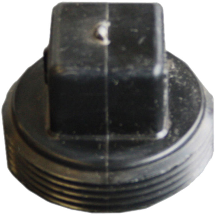 Commodity 2 Inch ABS Threaded Plug, ABS Construction