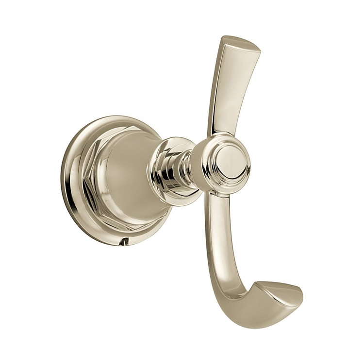 Brizo 693561-PN Brizo 693561-PN Polished Nickel Rook Double Robe Hook
