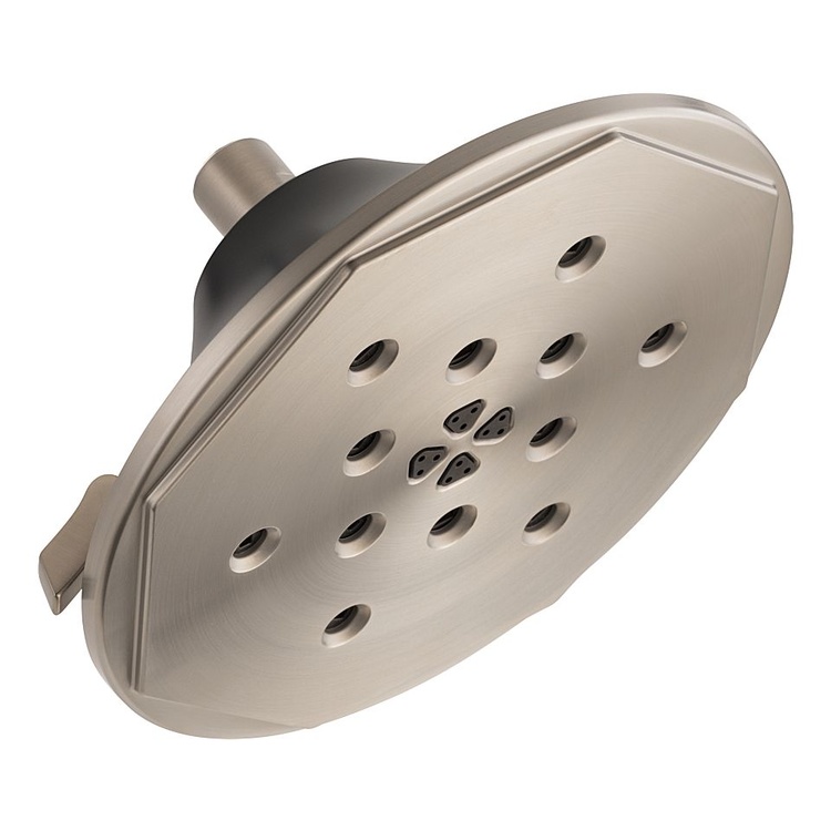 Brizo 87461NKBL Luxe Nickel/Matte Black Rook Shower Head