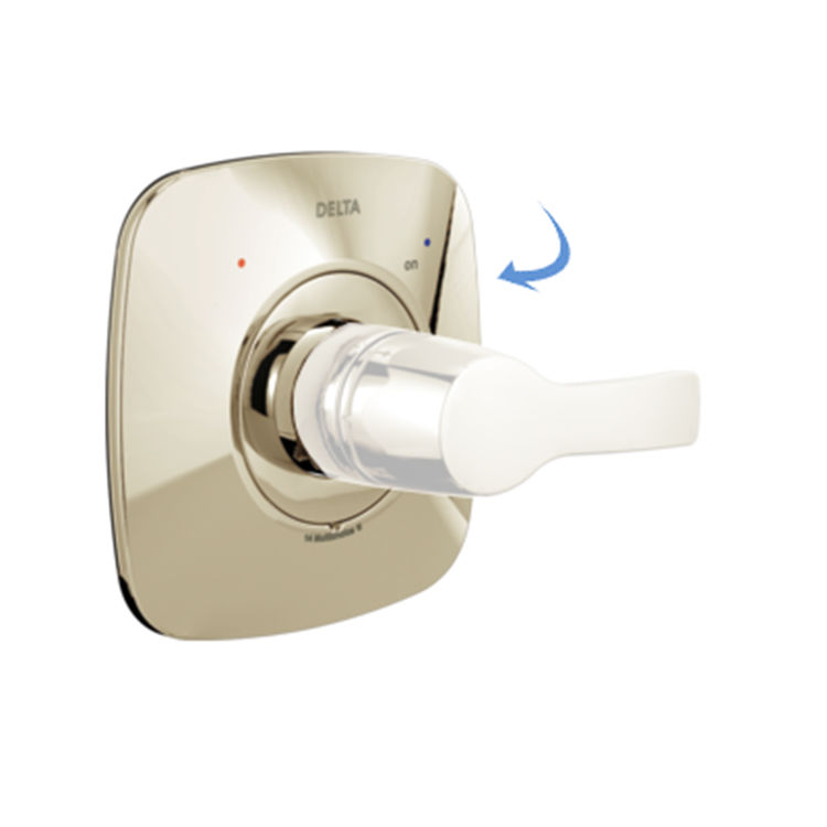Delta RP78721PN Delta RP78721PN Tesla Shower Escutcheon, 17 Series, Polished Nickel