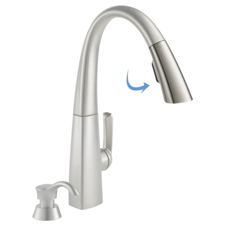 Delta RP73072SP Delta RP73072SP Wand Assembly, Spotshield Stainless