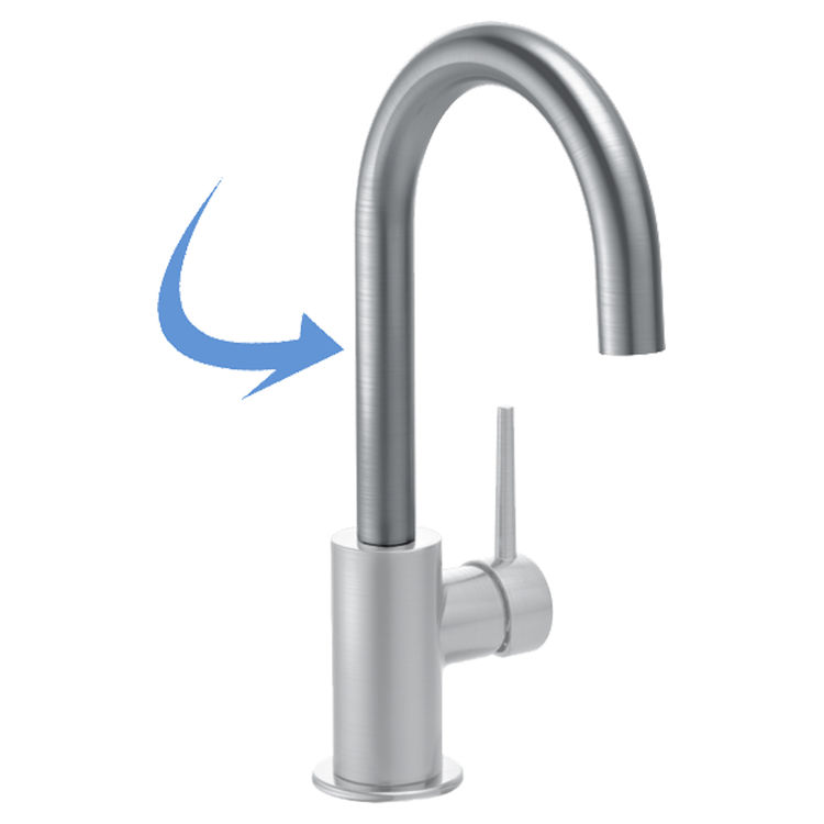 Delta RP77706AR Delta RP77706AR Spout Assembly, Arctic Stainless