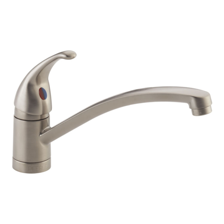 Peerless P188201LF-SS TUNBRIDGE Single-Handle Kitchen Faucet - Stainless  Steel