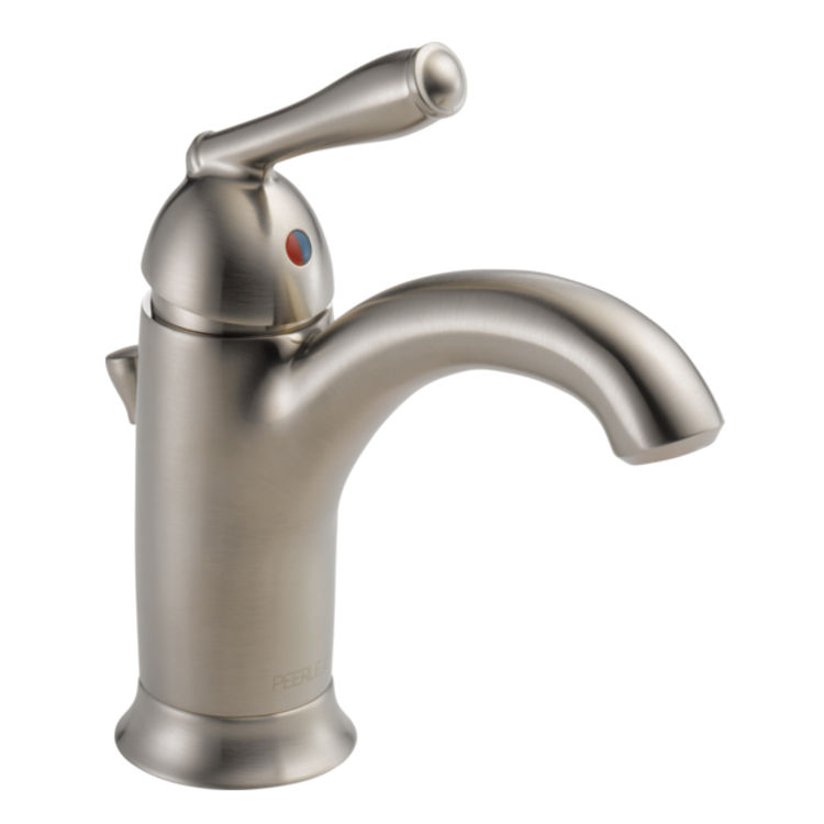 Peerless P188627LF-BN Peerless P188627LF-BN CLAYMORE Single Handle Lavatory Faucet - Brushed Nickel