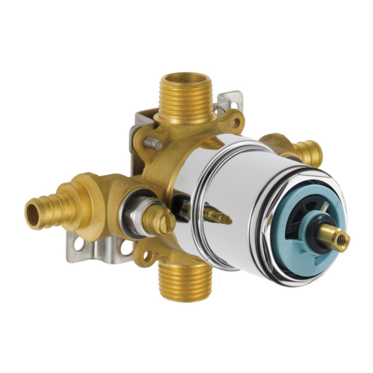 Peerless PTR188700-PXWS Peerless PTR188700-PXWS Rough-in Pressure Balance Tub/Shower Valve, Pex Connection with Stops