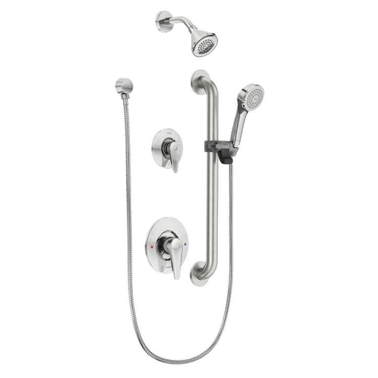 Moen T9342GBM25 Moen T9342GBM25 Commercial 3-Function Shower System Chrome Trim Kit