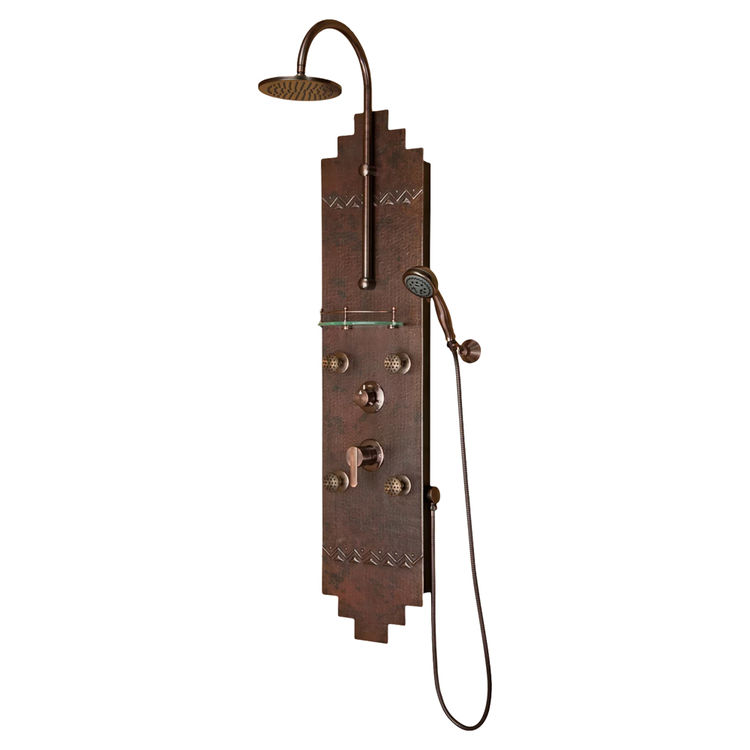 Pulse 1018 Pulse 1018 Navajo ShowerSpa Hammered Copper, Oil-Rubbed Finish