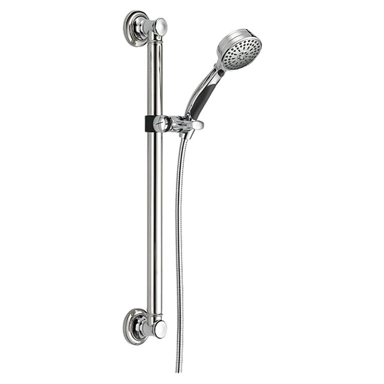 Delta 51900 Chrome Handheld Shower With Slide Bar | PlumbersStock