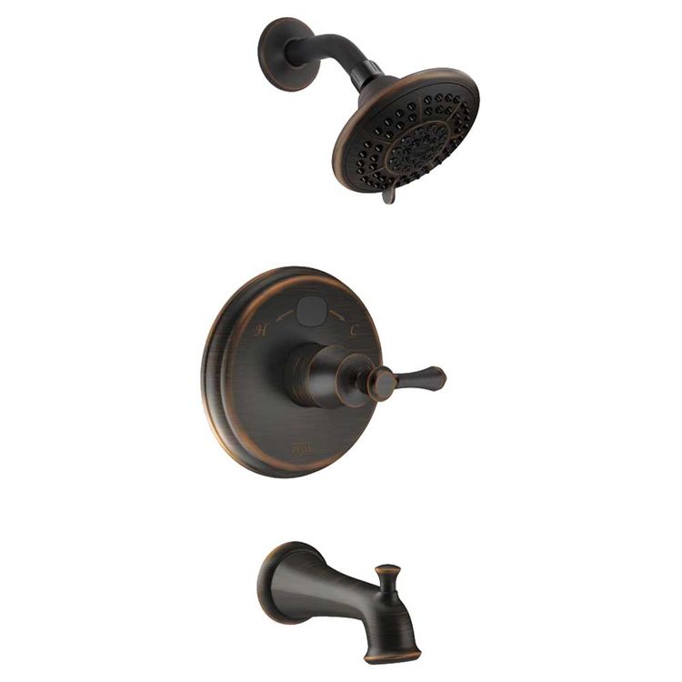 Delta 144984-RBT2O Delta 144984-RBT2O Venetian Bronze Temp2O Tub/Shower Trim