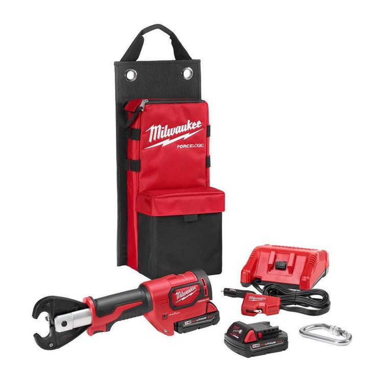 Milwaukee 2678-22 Milwaukee 2678-22 M18 Force Logic 6T Utility Crimping Kit with D3 Grooves