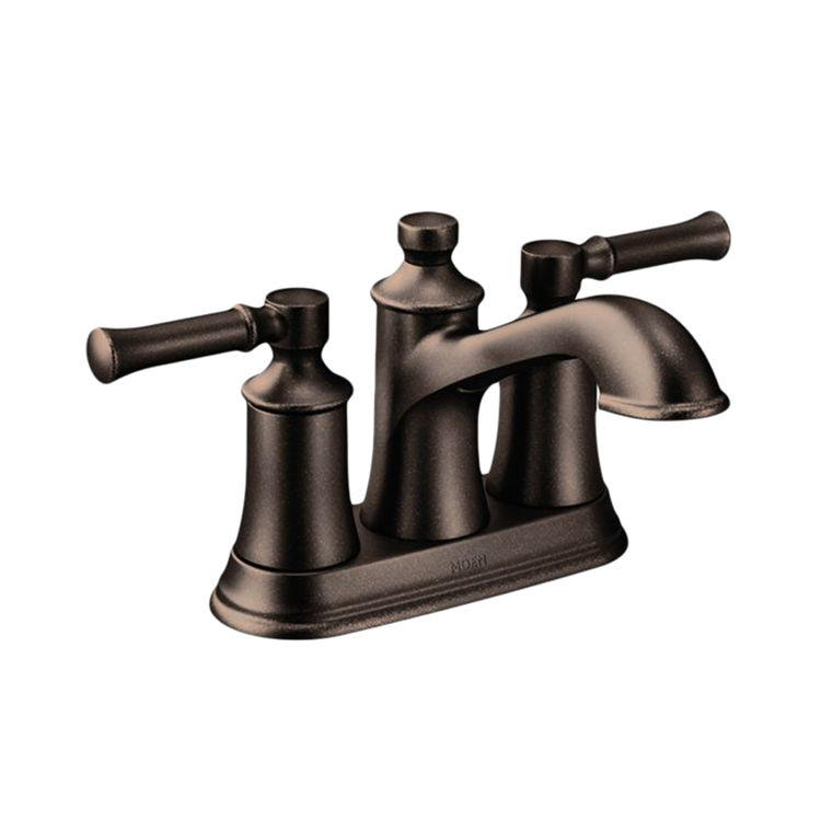 Moen 6802ORB Dartmoor TwoHandle Bathroom Faucet, OilRubbed Bronze