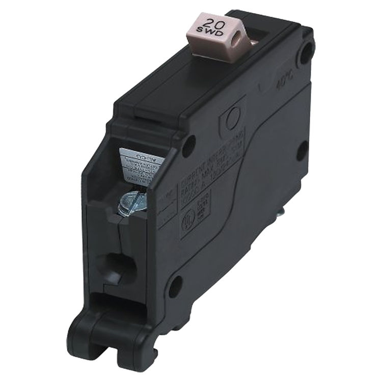 Eaton CH120 Type CH Circuit Breaker, 120/240 V, 20 A, 1 P, 10 kA