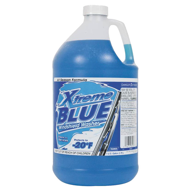 Xtreme Blue 30907 Windshield Washer Fluid, 1 gal, Clear Blue, Liquid