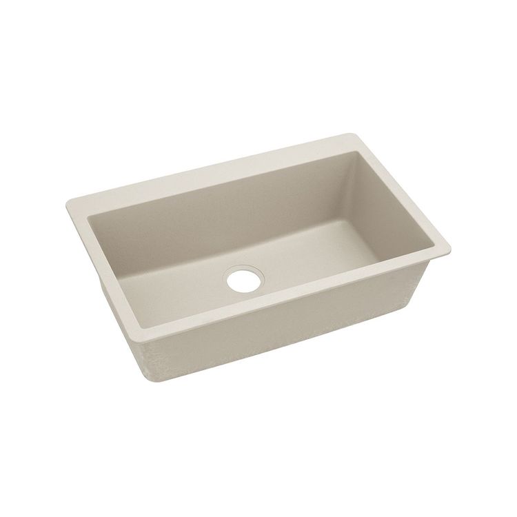 Elkay Elgr13322bq0 Quartz Classic Single Bowl Top Mount Sink