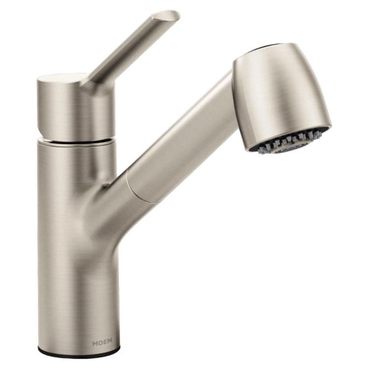 Moen 7585SRS MOEN 7585SRS METHOD ONE HANDLE PULLOUT KITCHEN FAUCET STAINLESS
