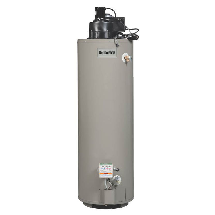 Reliance 640YRVIT Reliance 6 40 YRVIT Power Vent Gas Water Heater, 50000 BTU Heating, 90 gph, Natural, 40 gal Tank