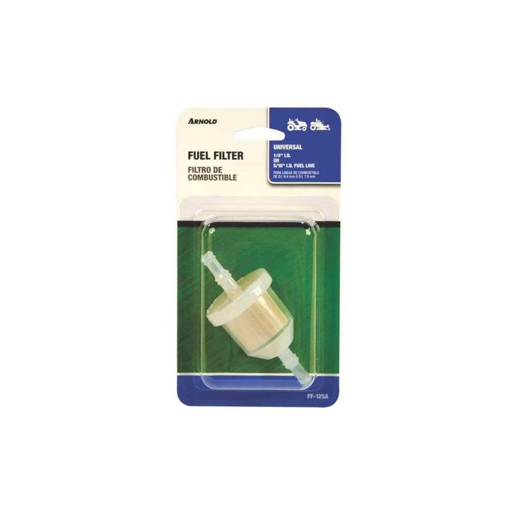 Arnold Ff 125a Universal Fuel Filter For Use With 1 4 In Id 5 16 In Id Fuel Line