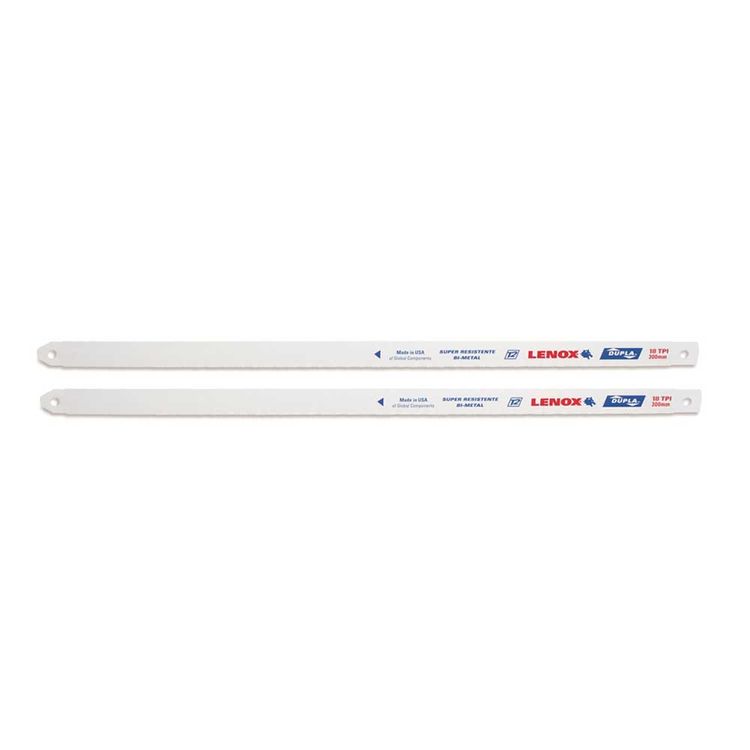 Lenox 12 18 Tpi Double Hacksaw Blade Pack Of 2