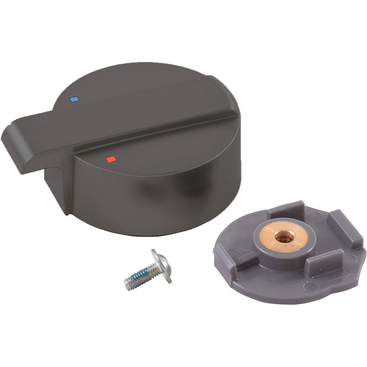 Delta RP75440BL Delta RP75440BL Ara Temperature Knob & Cover - 17 Series, Matte Black