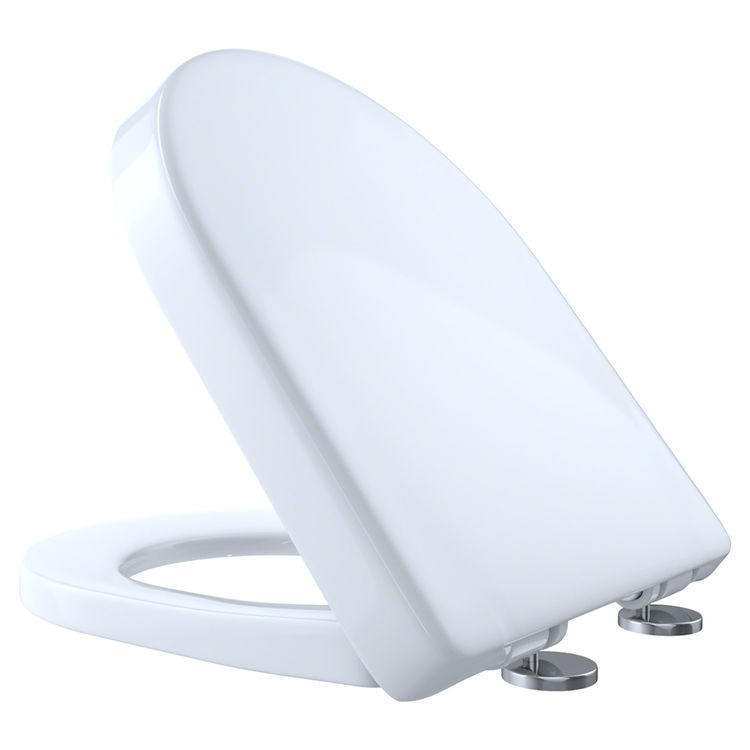 Toto SoftClose D-shape Front Toilet Seat, Cotton White ...