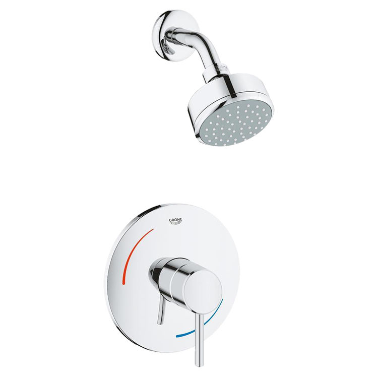 Grohe 35075001 Concetto Pressure Balancing Valve Shower Combination