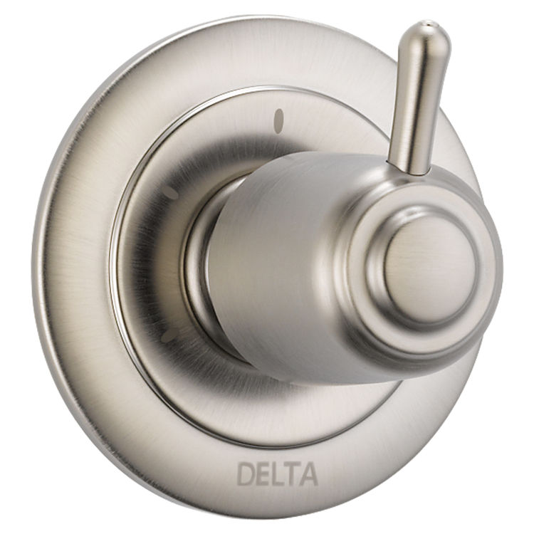 Delta T11800-SS Delta T11800-SS Tesla 3-Function 2-Port Diverter Trim - Stainless