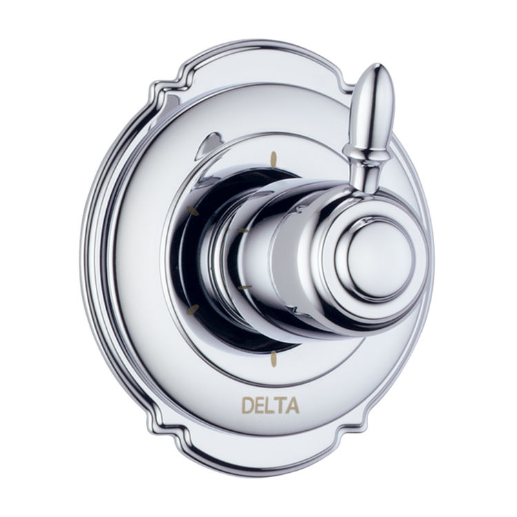 Delta T11955 Delta T11955 Victorian 6 Setting Diverter Trim (Chrome)
